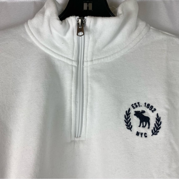 Abercrombie & Fitch Kids Quarter Zip Sweatshirt - Picture 2 of 6